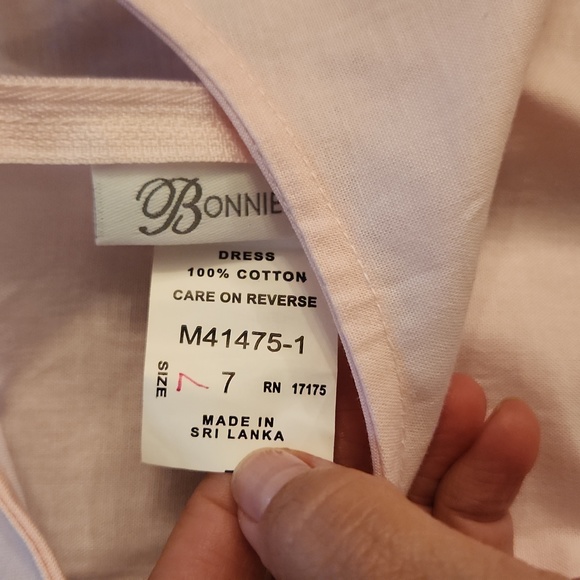 Lot 2 Big Girls Size 7 Smocked Dresses - Picture 3 of 7